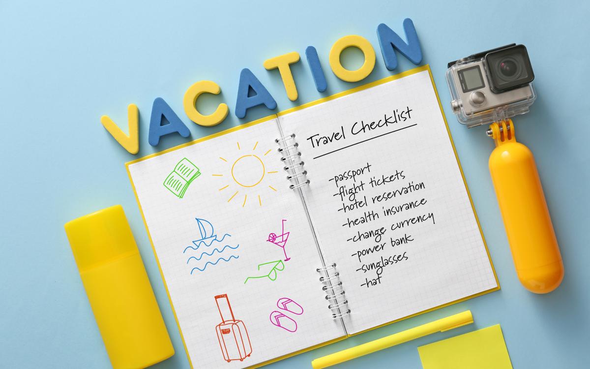 What to include in a travel packing checklist